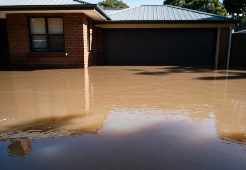 Before and After Flood Repair in Eastlakes